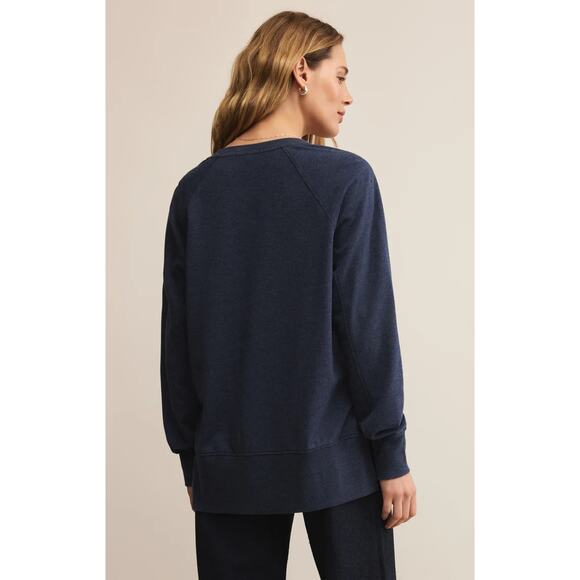Z Supply Modern V-Neck Weekender - Blue Sapphire NWT VARIOUS SIZES - Picture 2 of 4